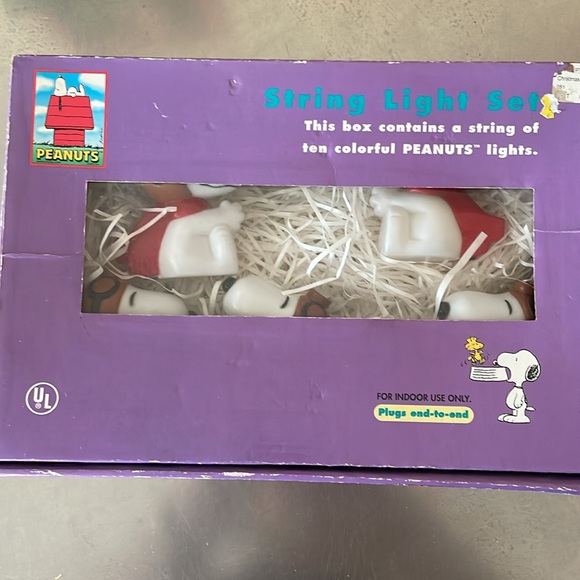 Vintage snoopy flying ace string light casings - Picture 4 of 4